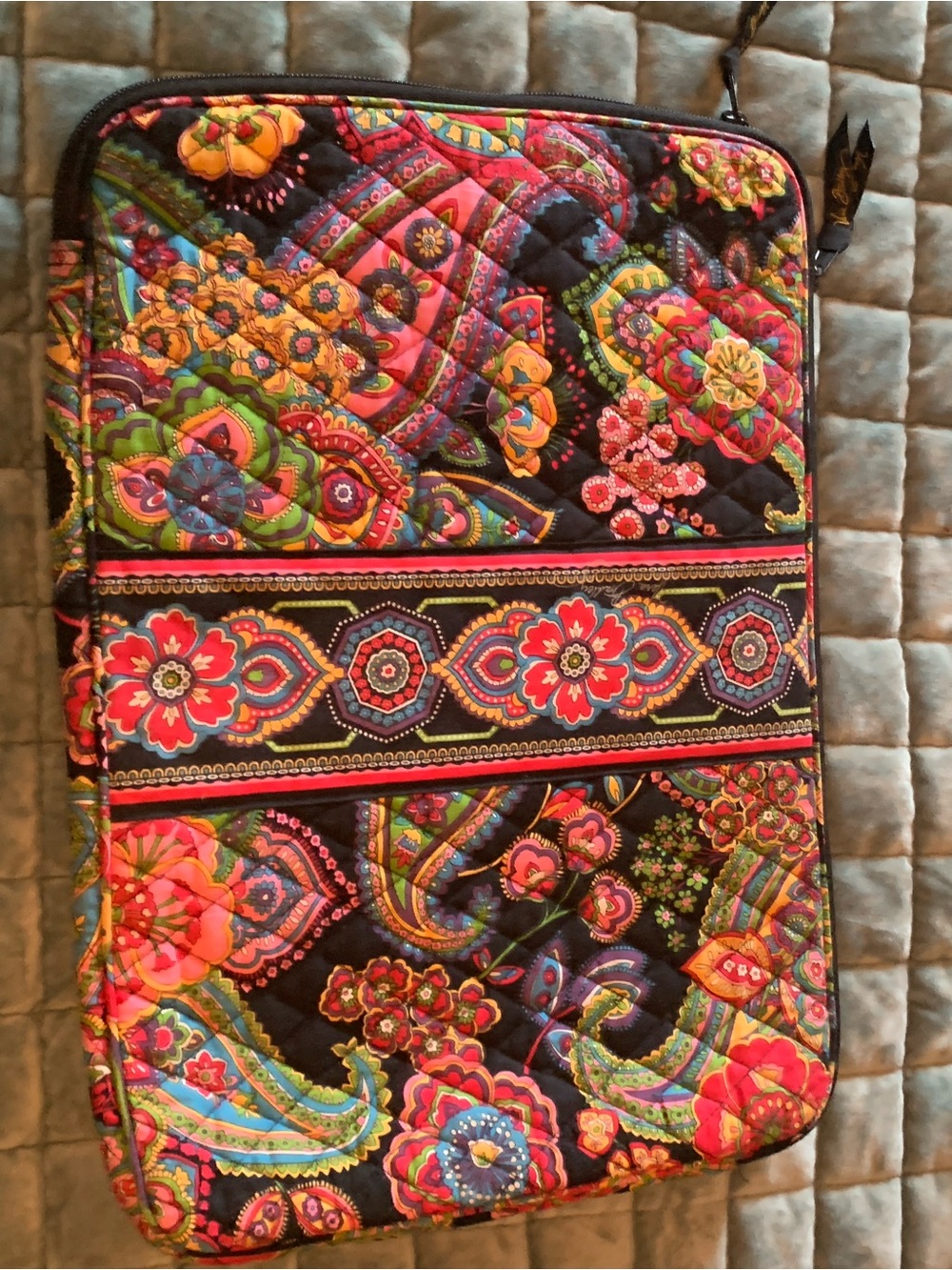Vera Bradley Symphony In Hue Quilted Laptop Case Bag